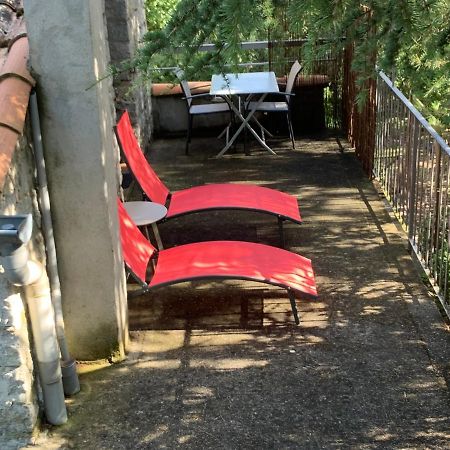Chambre d'hôtes climatisée avec terrasse privée Bed and Breakfast Saint Alban Auriolles Esterno foto