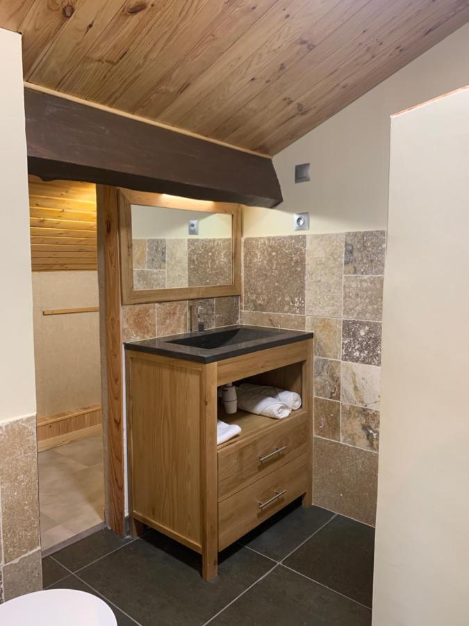 Chambre d'hôtes climatisée avec terrasse privée Bed and Breakfast Saint Alban Auriolles Esterno foto